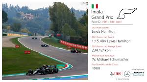 Until this weekend, the imola circuit had not hosted a race since 2006. D 4cy0o 9g3d5m