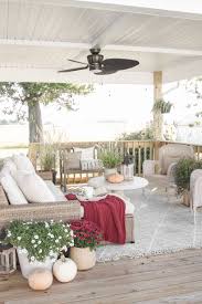 How about decorating an outdoor stoop, corner or nook you have around your home? Decorating An Outdoor Space For Fall Love Grows Wild