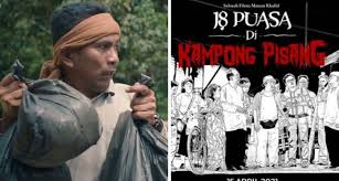 Bersama pelakon utama filem gundala. Geng Plastik Hitam Kembali Tak Sabar Tonton 18 Puasa Di Kampung Pisang Remaja