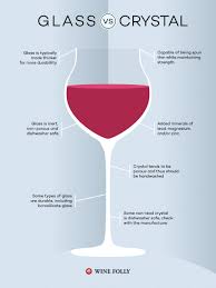 crystal vs glass when it comes to wine glasses wine folly