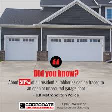 In this article you'll learn how to install a garage door opener in simple and easy to understand steps. Garage Door Openers Installation And Maintenance By Corporate Electric Garage Doors Garage Doors Uk Garage Door Opener