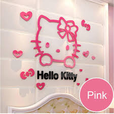 Well you're in luck, because here they come. 3d Hello Kitty Diy Wall Stickers Kids Girl Rooms Bedrooms Furniture Home Decor Others On Carousell