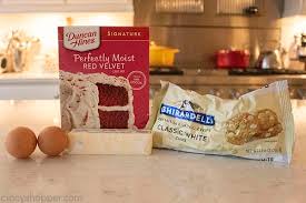 Unwrap dough log and set on wax paper. Cake Mix Red Velvet Cookies Cincyshopper