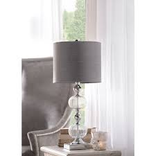 Smoke Glass Chrome Table Lamp Chrome Table Lamp Glass Table Lamp Stylish Table Lamps
