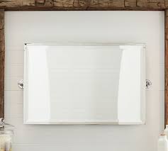 I bought 3 pottery barn kensington medicine cabinets and can't find anywhere to leave a review to warn people about the quality, so i'm going to tag on to this old thread. Kensington Pivot Wide Rectangular Wall Mirror Pottery Barn