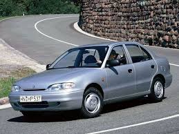 The earliest hyundai accent, which you can find. Hyundai Accent X3sedan 1 3 Mt 1994 1997 Automobile Specification