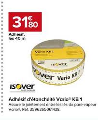 Maybe you would like to learn more about one of these? Offre Adhesif Etancheite Jointement Pare Vapeur Vario Kb1 Isover Chez Castorama