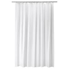 Merete Room Darkening Curtains 1 Pair Bleached White Ikea White Shower Curtain Curtains With Rings Shower Curtain