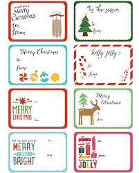 You can also print off matching party circles, gift tags, wine labels, cupcake wrappers, and even a banner. 6 Best Free Printable Christmas Labels Templates Printablee Com