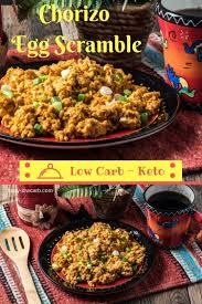Chorizo Egg Scramble With Cheese Tasty Low Carb Recipe Chorizo Recipes Healthy Chorizo Recipes Chorizo Recipes Breakfast