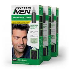 4.3 out of 5 stars with 2566 ratings. Amazon Com Just For Men Shampoo In Color Formerly Original Formula Gray Hair Coloring For Men Real Black H 55 Pack Of 3 Packaging May Vary Chemical Hair Dyes Beauty