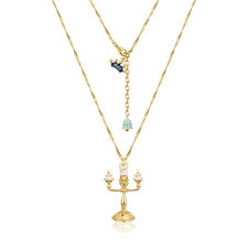 Disney Beauty And The Beast Lumiere Necklace Disney Couture Disney Jewelry Disney Couture Jewelry