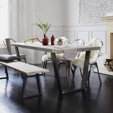 Maybe you would like to learn more about one of these? Woburn Reclaimed Wood Dining Table With Steel U Frame By Rust Collections Notonthehighstreet Com