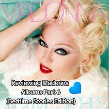 Madonna Bedtime Story Re Issue