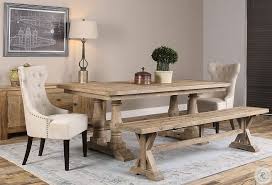 I also used reclaimed wood to make this table… Stratford Salvaged Wood Rectangular Dining Room Set From Uttermost 24557 Coleman Furniture