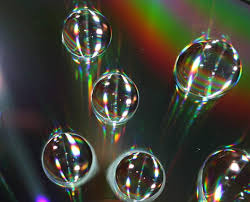 This Was Drops Of Water I Put On A C D Made Rainbow Refraction Light Refraction Water Me Light