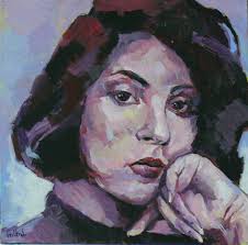 Constance von Patrick Feillens (2018): Malerei Acryl auf Karton