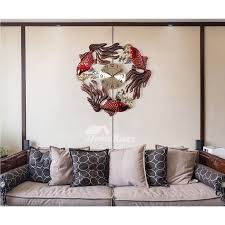 We've compiled 75 blue living room ideas to inspire and transform the feel of your room. Fish Large Wall Clocks Decorative Unique Antique Red Blue Living Room