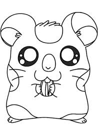 Cute Hamster Free Printable Coloring Pages Cute Coloring Pages Animal Coloring Pages Hamtaro