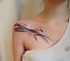 Floral shoulder tattoo ideas for women. Simple Shoulder Tattoo Design Cool Shoulder Tattoos Collar Bone Tattoo Front Shoulder Tattoos