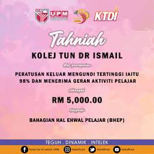 Known as the third college, ktdi was built after college mohamad rashid and the second college. Kolej Tun Dr Ismail Upm Home Facebook