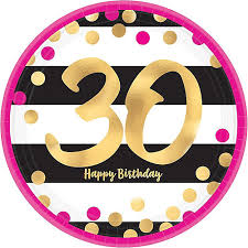 Your 30th birthday is a landmark event that deserves a special celebration. 30th Birthday Party Supplies Decorations Ideas Party City