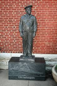 James E O Donnell Last Indianapolis Native Survivor Of The Sinking Of The Uss Indianapolis Died At The Age Of 92 Uss Indianapolis Indianapolis Buddha Statue