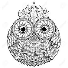 Mosaik tiermandala eule | mandala tiere. Vogel Thema Eule Schwarzweiss Mandala Mit Abstrakten Ethnischen Aztec Ornament Muster Owl Hintergrund Owl Tattoo Seite Fur Buch Mit Eule Mandala Farbung Stil Stilisierte Eule Lizenzfrei Nutzbare Vektorgrafiken Clip Arts Illustrationen Image