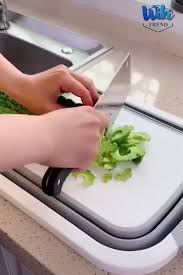 Faltbares Schneidebrett Video Schneidebrett Bretter Haushalts Tipps