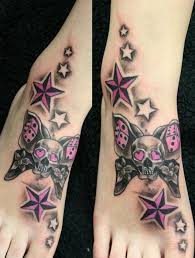 Shooting star tattoo looking awesome on the ankle. 62 Flowers Star Tattoo Ideas With Meanings