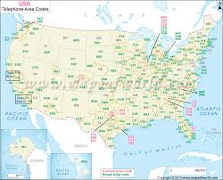 us area codes lookup us telephone area codes map