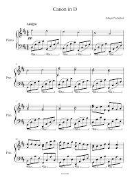 Canon In D Sheet Music For Piano Download Free In Pdf Or Midi Musescore Com Sheet Music Free Printable Sheet Music Piano Sheet Music Free