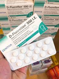 D Fluoretten 500 I E Của đức Bổ Sung D3 Cho Be Yeu Hệ Thống Sieu Thị Mẹ Va Be Kids Home
