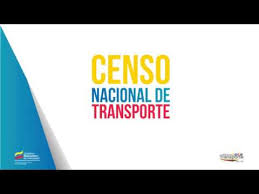 Resultado de imagen para censo nacional de transporte