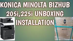 The bizhub 5020i impresses with high productivity and versatility. Konica Minolta Bizhub 205i 225i Unboxing Installation Youtube