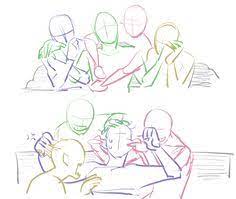 670 Drawing And Reference Ideas Art Reference Art Reference Poses Drawing Poses Just needed group hugs and lil kids and big goopy smile on minato's face? art reference poses