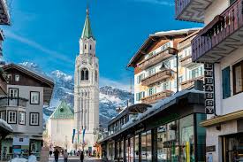 Cortina d'ampezzo will host the ski world. Corso Italia In The Center Of Cortina D Ampezzo The Official Website Of The Dolomites