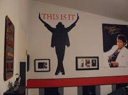 Painted Michael Jackson On The Wall Of My Daughters Room Fondo De Pantalla De Michael Jackson Michael Jackson Fotos De Michael Jackson