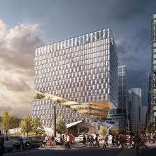 And tina von scholl is irresistible as correspondent and as heroine. Oma Reveals Designs For Severed Block On Boston S Waterfront