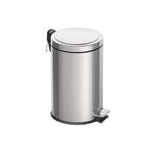 We all have a trash can, but most of us don't really think about what makes a good one. Tramontina Stainless Steel Pedal Trash Bin With A Polished Finish And Removable Internal Bucket 12 L Tramontina