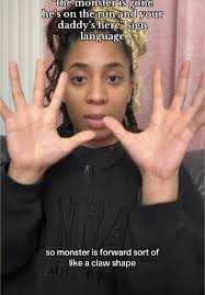 The Monster Is Gone Sign Language from Mr Peabody and Sherman Tutorial  Video Original Video