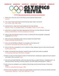 Find out more about these historic competitions in our … Summer Olympics Trivia By Hoop There It Is Teachers Pay Teachers