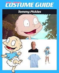 A peck of pickled peppers peter piper picked. Tommy Pickles Costume Diy Cosplay With Bald Cap Shirt Diaper Rugrats Costume Costumes Mens Halloween Costumes