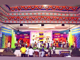 אתה נמצא במקום הנכון עבור for graduation day stage decoration. Stage Backdrops Reception Backdrops Manufacturer From Thanjavur