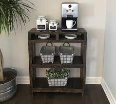Kitchen wood table coffee station wood table, coffee bar rustic table, entry hall table, wood bar table, coffee cabinet table, tea bar table 5 out of 5 stars (22) $ 549.00 free shipping cavardirusticdesigns add to favorites hand forged hooks (3+) under cabinet, shelf, table or mantle stocking hanger, mug holder & cup storage accessories, coffee. Daisy Coffee Bar Table Coffee Bar Table Coffee Station Etsy