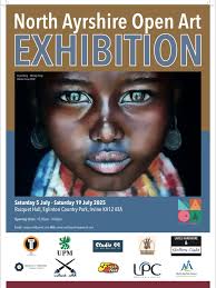 Excited to be awarded a place in my local exhibition. NA Open Art will be 