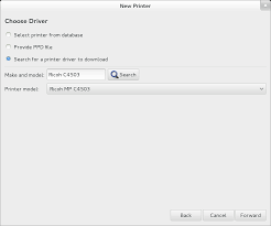 With the ricoh, you can use ricoh's print driver editor program to edit pcl6 drivers before you deploy them, and one of the edits you can make is to have a box pop up asking for a user code. Set Up Printer Without Card Reader From Linux University Of Oslo