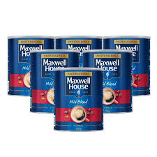 This house sits on a foundation of working hard and taking pride in doing things right. Maxwell House Mild Blend Instant Coffee Powder Tins 6 X 750g