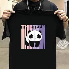 It can be very difficult to be sure that teens find anything at all funny, because they often work hard on maintaining a straight face. 13 Year Old Cute Panda Birthday Girl 13th Bday Shirt
