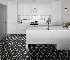 Black And White Lily Pad Tiles Ca Pietra Lily Pad Porcelain Tile Bathroom Design Black Stylish Room Decor Bathroom Design Inspiration